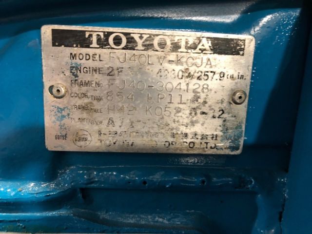 1981 Toyota Land Cruiser FJ40 - photo 9