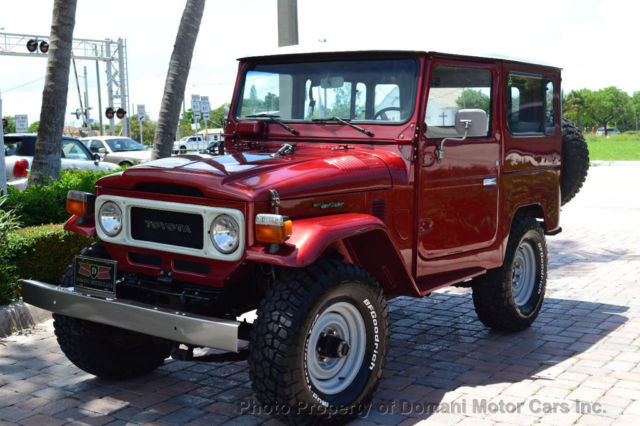 1981 Toyota FJ40 Freshly Restored 1981 FJ40! Power Steering! Power Brakes! Excel 1981 Toyota Land Cruiser 1981 Toyota FJ40