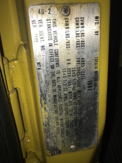 1981 Toyota Land Cruiser FJ40 - photo 11