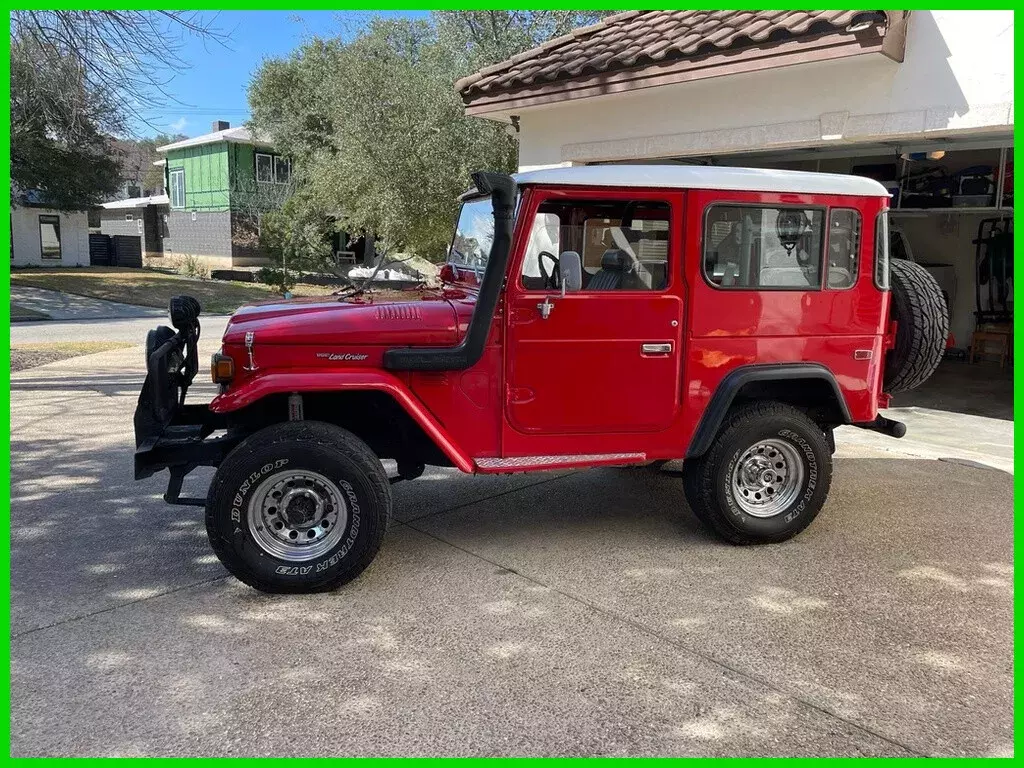 1981 Toyota Land Cruiser 4.2L I6 12V Garage Kept Power Steering 1981 Toyota Land Cruiser 2dr 4WD SUV