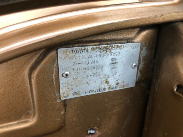 1981 Toyota Land Cruiser FJ40 - photo 12
