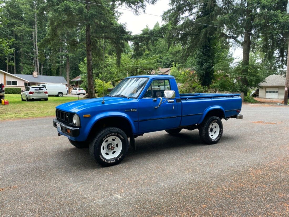 1981 Toyota Pickup 4WD Hilux 5 Speed 166K NO RESERVE SELL WORLDWIDE 1981 Toyota Hilux Hilux