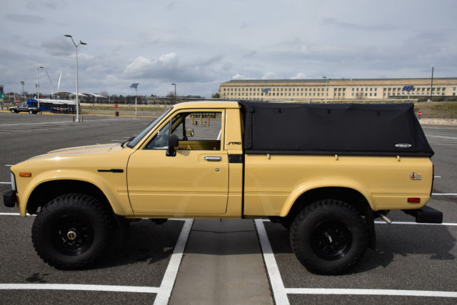 1981 Toyota Hilux SR5 Standard Cab Pickup 2-Door