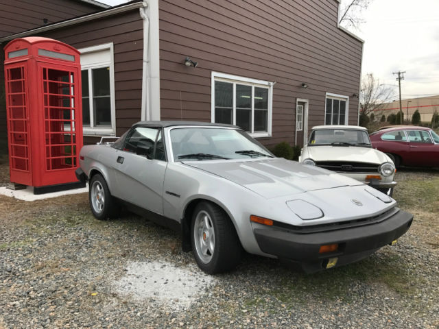 1981 TRIUMPH TR7 CONVERTIBLE w/FUEL INJECTION RARE 1981 Triumph Other 2-Door