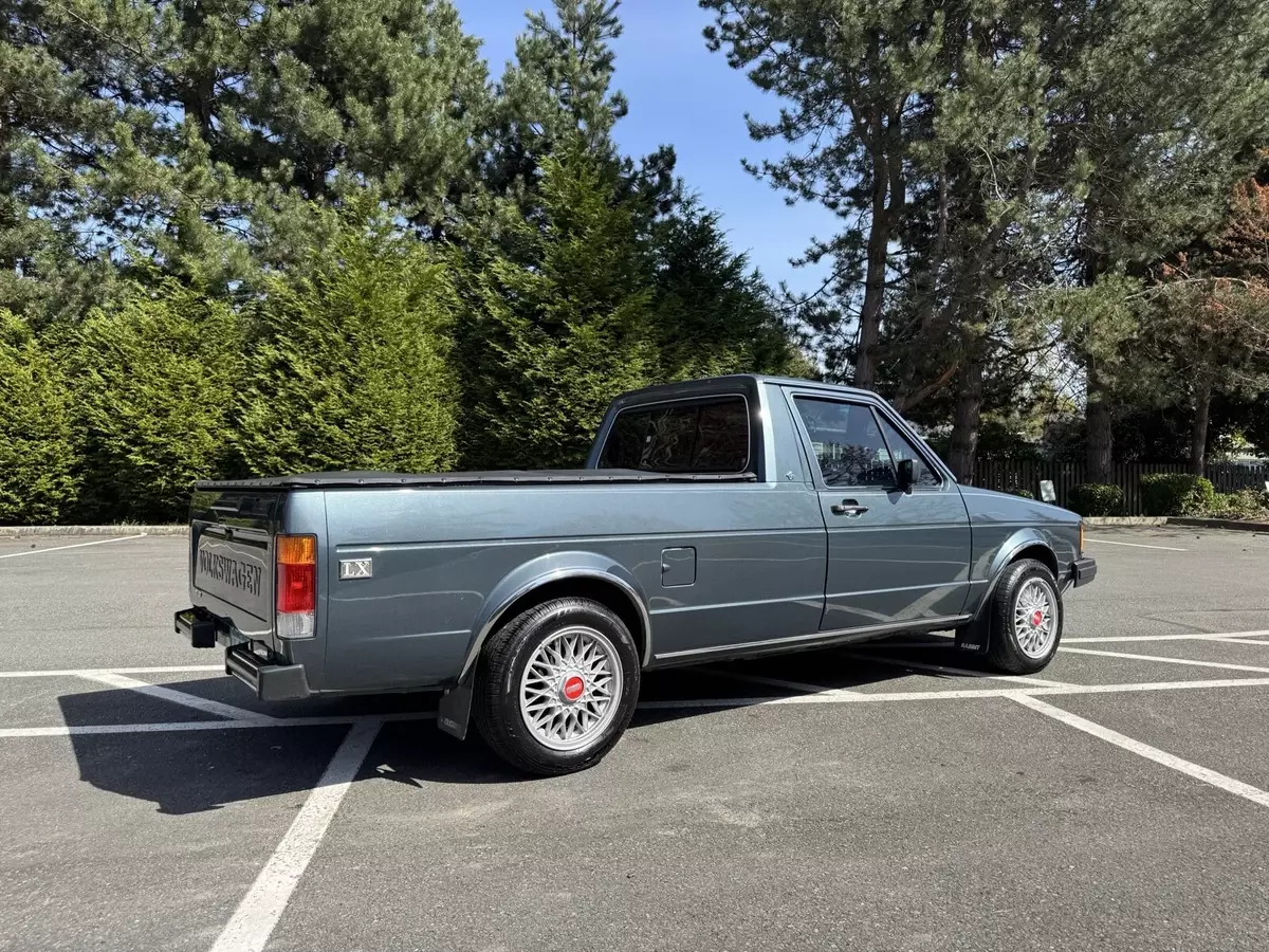 1981 Volkswagen Rabbit Blue TRUCK 1981 Volkswagen Rabbit TRUCK