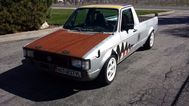 1981 Volkswagen Rabbit Pickup Caddy 1.9aaz turbo diesel 1981 Volkswagen Rabbit lx
