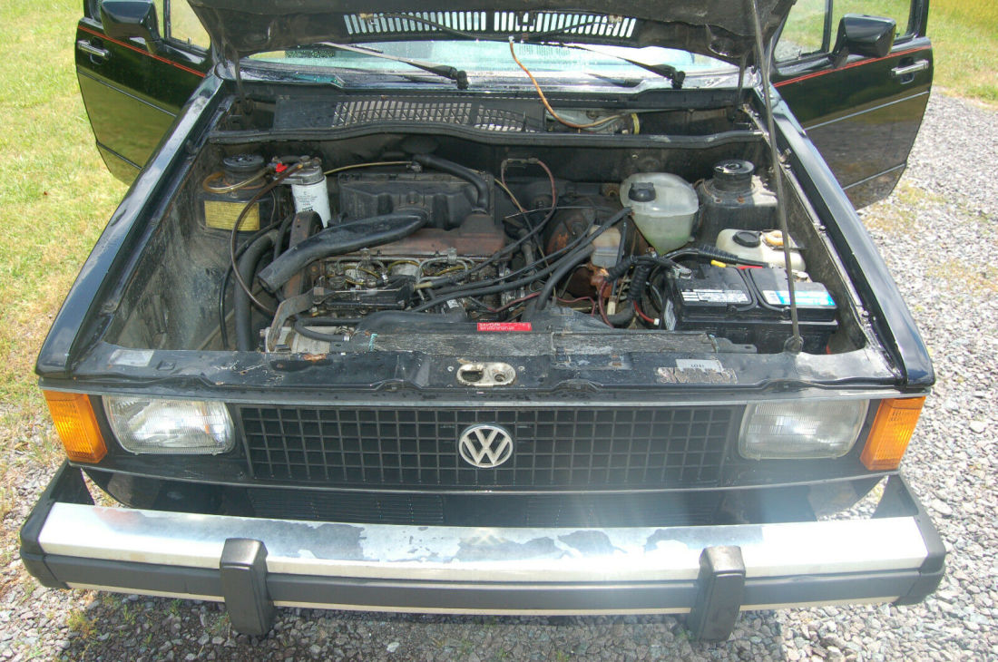 1981 Volkswagen Rabbit Pickup Truck - Caddy - MK1 - Black - 1.6L Diesel - 4Speed 1981 Volkswagen Rabbit Pickup Truck Caddy