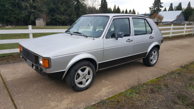 1981 Volkswagen Rabbit REBUILT DIESEL MOTOR 4-Speed 50 MPG 1981 Volkswagen Rabbit