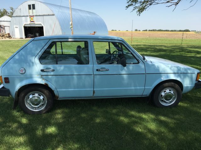 1981 VW Rabbit Diesel 4 door Sedan 1981 Volkswagen Rabbit L