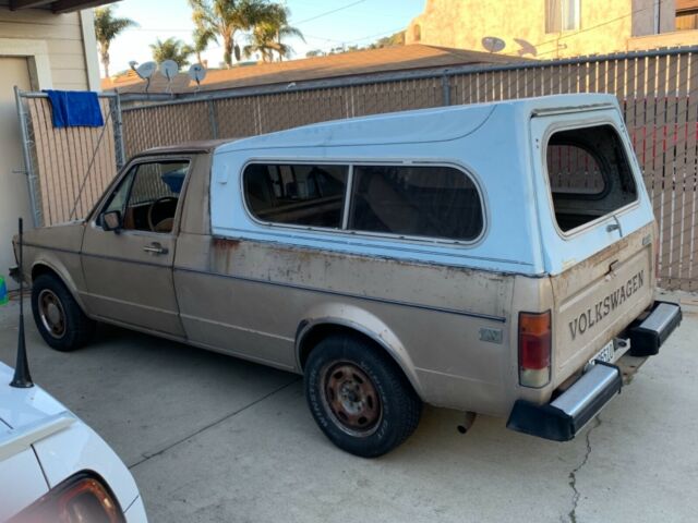 1981 VW Rabbit Diesel truck with shell 90K miles 1981 Volkswagen Rabbit