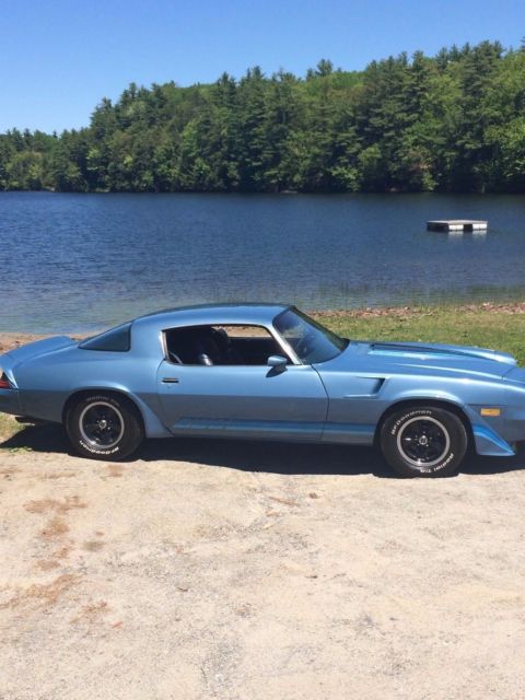 1981 Z28 FACTORY 4 speed std.-unmolested beauty-rare double blue-hardtop 1981 Chevrolet Camaro Z28