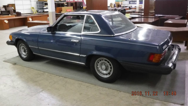 1982 380sl Mercedes Benz convertible coupe 1982 Mercedes-Benz SL-Class