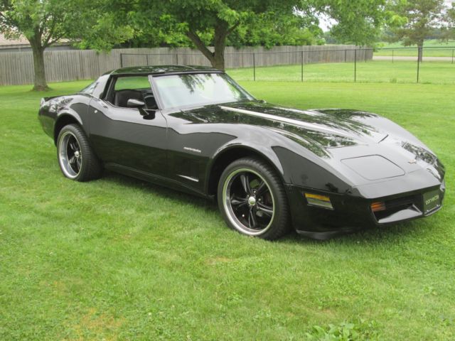 1982 82 Chevrolet L83 Corvette Fully Optioned Factory BLACK Gymkhana Suspension 1982 Chevrolet Corvette