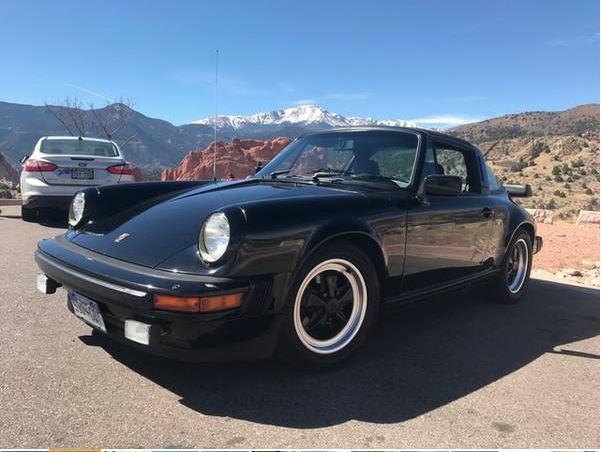 1982 911 SC Porsche Targa 1982 Porsche 911 black