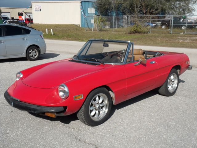 1982 Alfa Romeo Spider Veloce