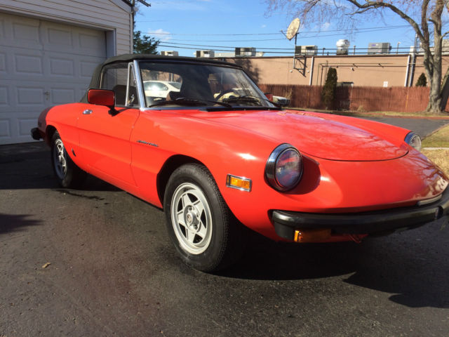 1982 Alfa Romeo Spider Veloce Convertible 2-Door - photo 2
