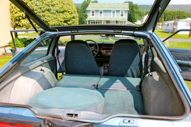1982 AMC EAGLE SX4 DL 2-Door Hatchback 4WD DL - photo 10