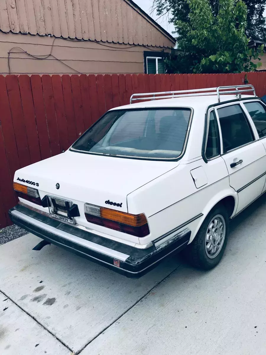 1982 audi 4000 DIESEL 1982 Audi 4000