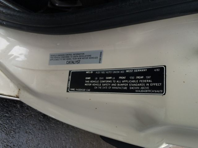 1982 Audi Other Base Sedan 2-Door - photo 10