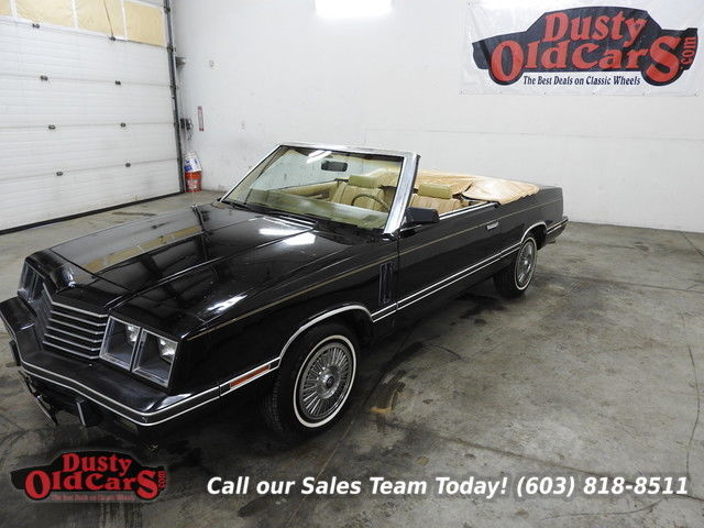 1982 Black Runs Drives Body Inter Good 2.2L I4 3 spd Auto! 1982 Dodge 400 Runs Drives Body Inter Good 2.2L I4 3 spd Auto