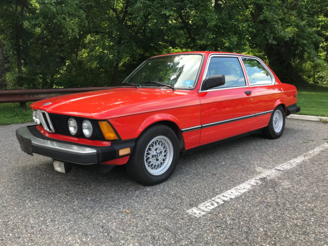 1982 BMW 320i 5 speed manual NO RESERVE 1982 BMW 3-Series
