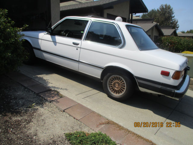 1982 BMW 3-Series Interior Black Leather - photo 3