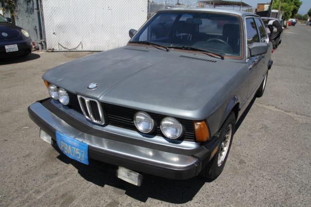 1982 Bmw 320i Manual 4 Cylinder NO RESERVE 1982 BMW 3-Series