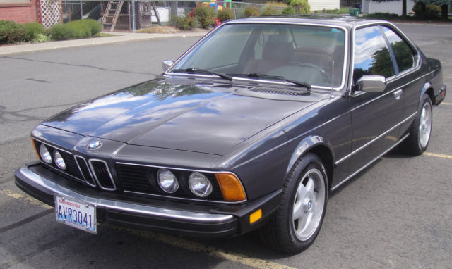 1982 BMW 633 CSI Coupe, Low Mileage, Runs Strong 1982 BMW 6-Series 633Csi