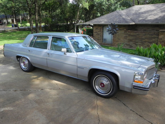 1982 Cadillac DeVille Silver