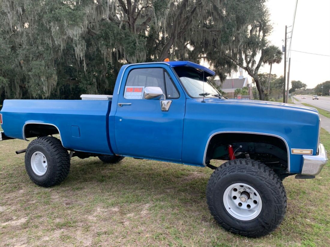 1982 Chevrolet 4X4 454 Engine 1982 Chevrolet Silverado 1500
