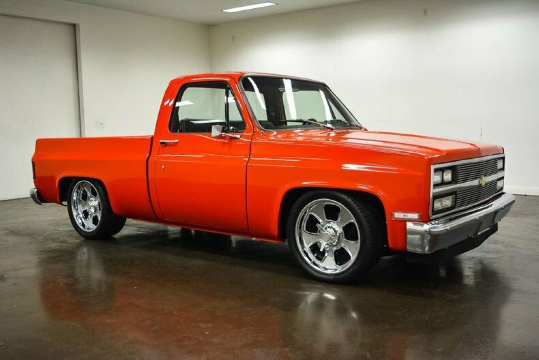 1982 Chevrolet C10 1010 Miles Red Pickup Truck 5.3 Liter LS V8 4L60E Automatic 1982 Chevrolet C-10