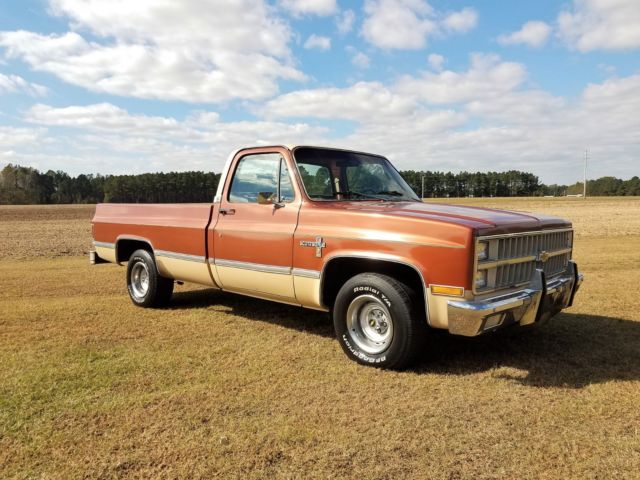 1982 Chevrolet C10 Scottsdale Pickup Longbed Classic Chevy C-10 82 Pick Up Truck 1982 Chevrolet C-10 Scottsdale