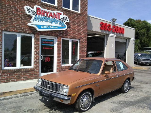 1982 CHEVROLET CHEVETTE DIESEL RUNNING AND DRIVING CAR MANUAL TRANSMISSION 96K 1982 Chevrolet Chevette Diesel