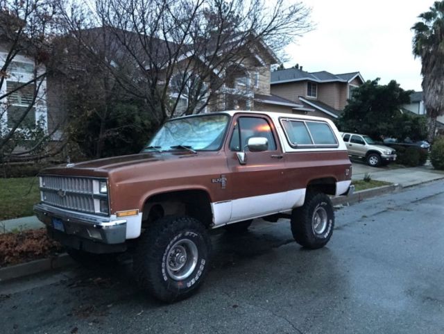 1982 Chevrolet Chevy K5 Blazer 4x4 6.2L Banks Turbo Diesel with 30k Miles 1982 Chevrolet Blazer Silverado K5