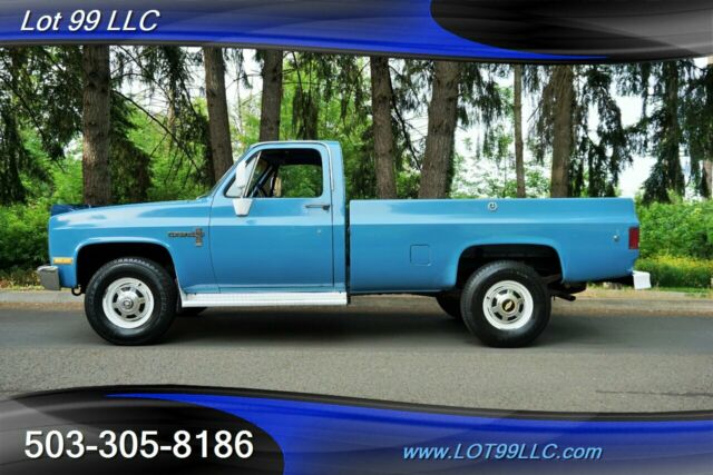 1982 Chevrolet C/K 20 K20 2dr 4X4 6.5L Diesel V8 Long Bed 1 Owner Local Truck 1982 Chevrolet C/K 20 Series K20 Scottsdale 2dr 4X4 6.5L Diesel V8 Long Bed