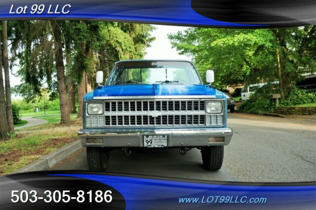 1982 Chevrolet C/K 20 Series K20 Scottsdale 2dr 4X4 6.5L Diesel V8 Long Bed - photo 3