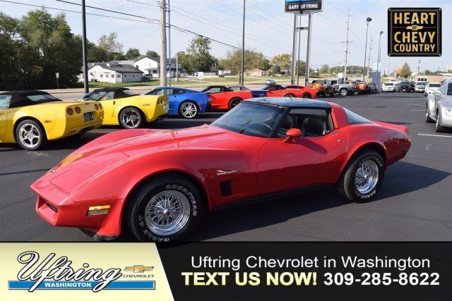 1982 Chevrolet CORVETTE 27000 Miles Red 1982 Chevrolet Corvette --