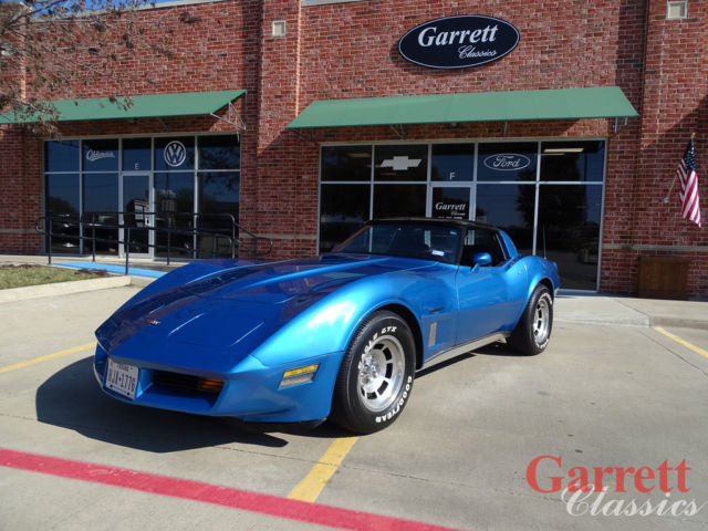 1982 Chevrolet Corvette 5.7l 350ci Cross-Fire Injection 1982 Chevrolet Corvette