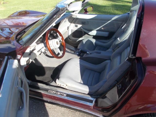 1982 Chevrolet Corvette BURGUNDY - photo 8