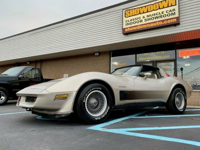 1982 Chevrolet Corvette Collectors Edition Silver Beige coupe -50k miles 1982 Chevrolet Corvette --