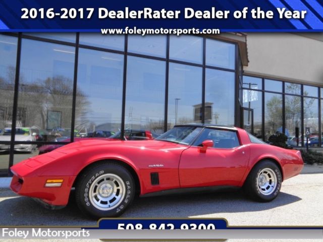 1982 Chevrolet Corvette Coupe 28,554 Miles Red 5.7L V8 OHV 16V Automatic 1982 Chevrolet Corvette Coupe