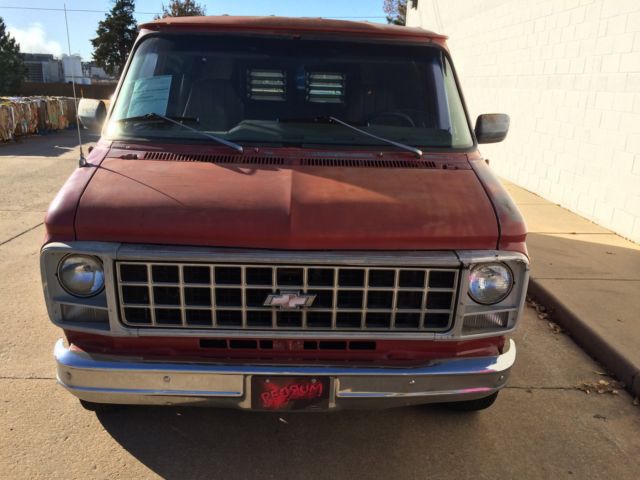 1982 Chevy G20 Van Custom Van Old School Van LOW RESERVE 1982 Chevrolet G20 Van Custom