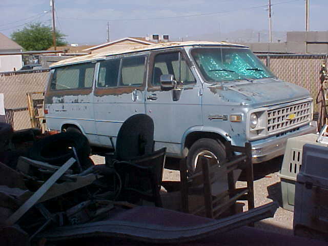 1982 Chevy/Chevrolet Sport Van w/350 Chevy Engine Auto Trans Tow it Away 1982 Chevrolet Sport Van