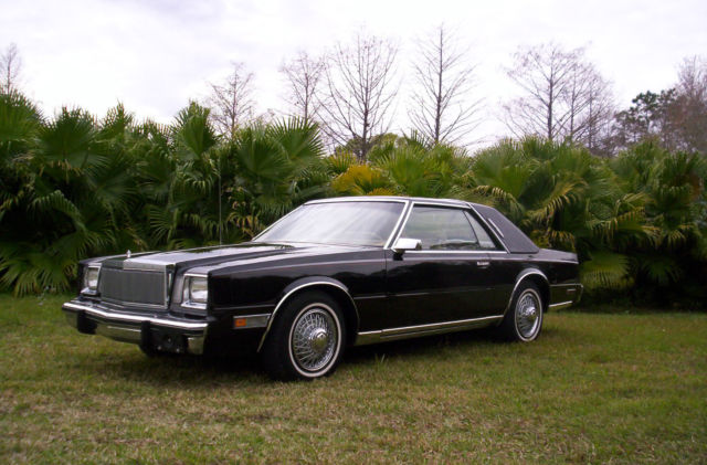 1982 Chrysler Cordoba Specialty Hard Top 1982 Chrysler Cordoba Specialty