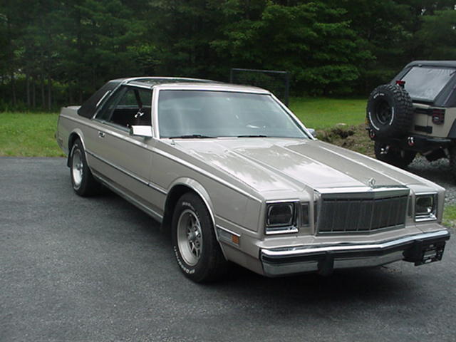 1982 CHRYSLER CORDOBA w/ rare T-TOPS 1982 Chrysler Cordoba T-TOPS