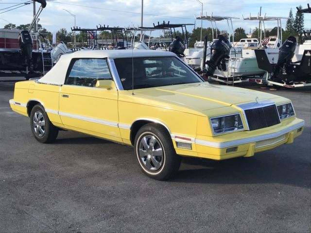 1982 Chrysler Lebaron Convertible Rust Free Original Excellent Condition Trade 1982 Chrysler LeBaron Convertible