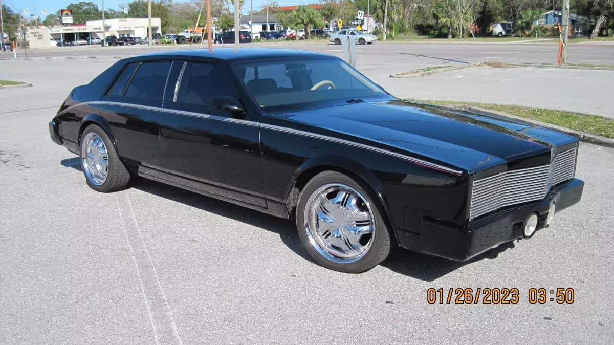 1982 Custom Cadillac Seville with a 4 inch Chopped Top and Custom Grill 1982 Cadillac Seville