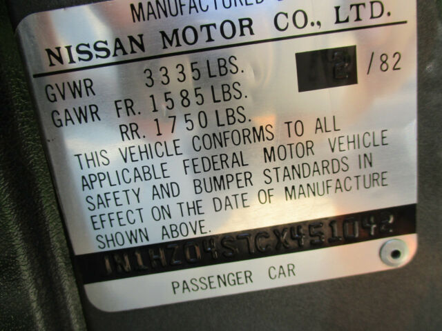 1982 Datsun Z-Series 280ZX - photo 12