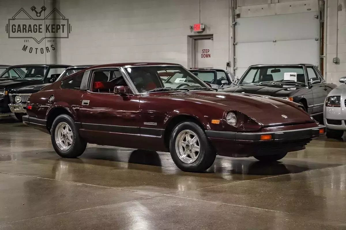 1982 Datsun 280ZX Maroon Coupe 2.7L I6 107403 Miles 1982 Datsun Z-Series