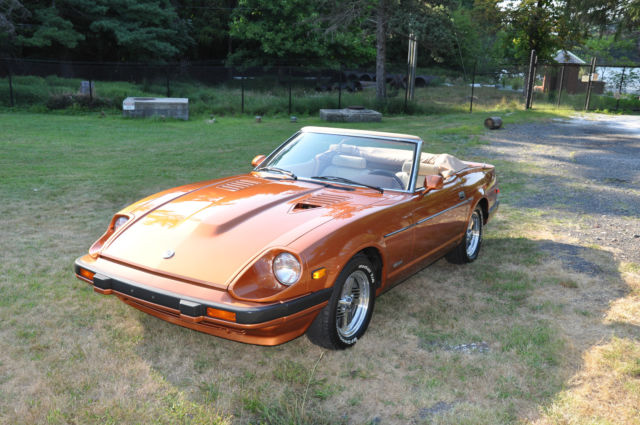 1982 Datsun 280ZX Z-Spyder Convertible Conversion 1982 Datsun Z-Series Factory Original